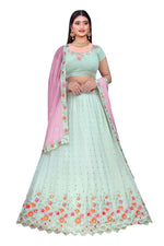 Fancy Satin Lehenga in Berlin