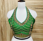 Navratri Special Western Malai Silk Blouse in Germany