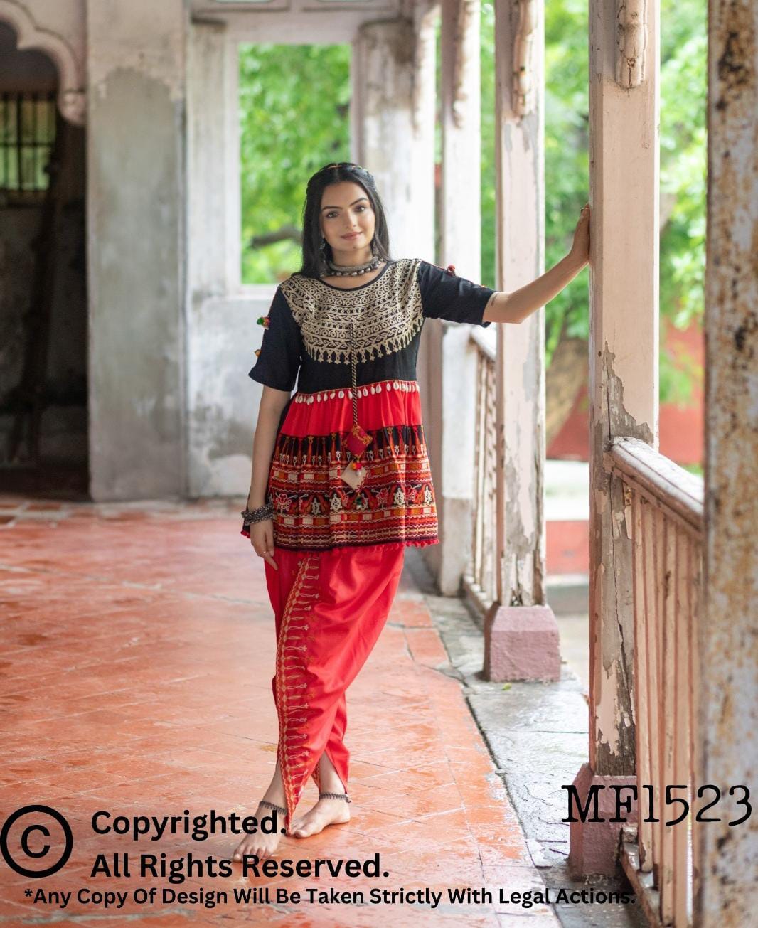Navratri Garba Garba Special Kedia and Tulip Pants for Women's in Berlin