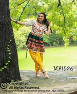 Navratri Garba Special Kedia and Tulip Pants for Women's in Munich