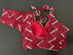 GEORGETTE CROCHET EMBROIDERY WORK BLOUSE IN GERMANY