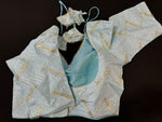 Women Chevron Pattern Back-Open Blouse in Germany