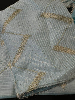 Women Chevron Pattern Back-Open Blouse in Germany