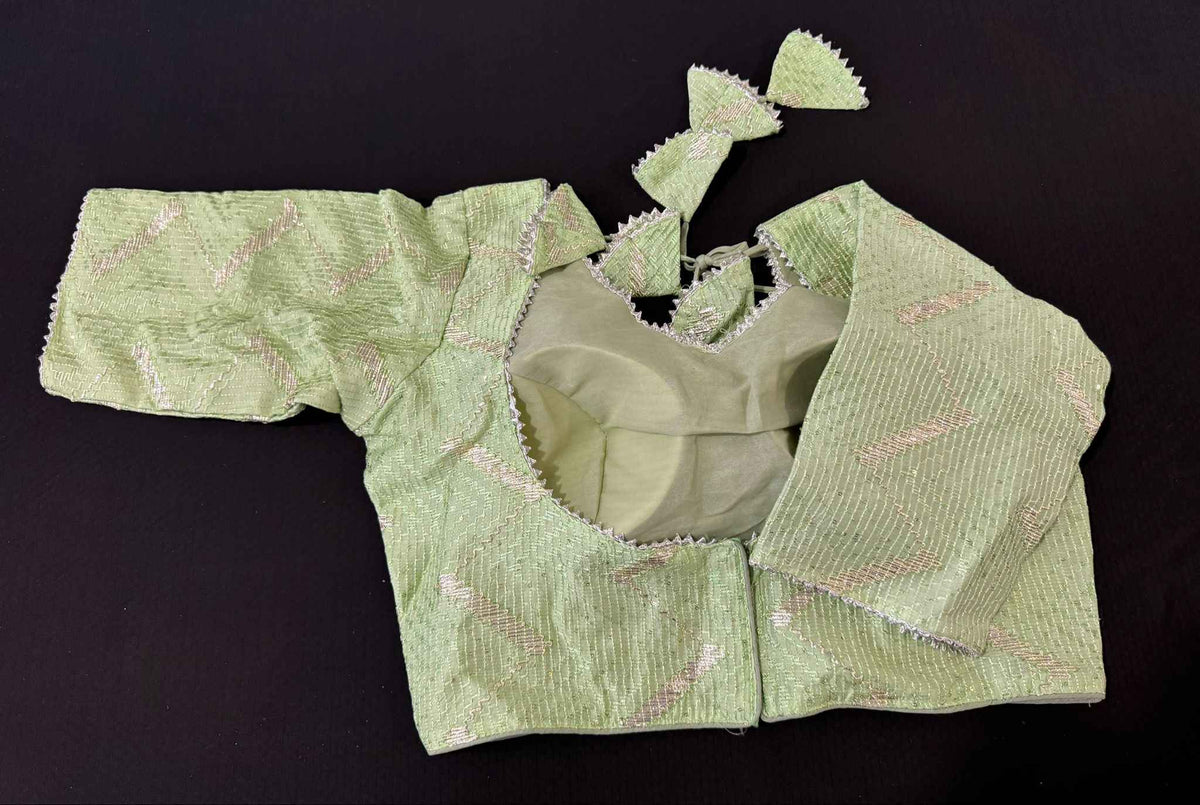Zari Georgette Embroidery Work Design Blouse in Berlin