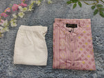 Boys Ethnic Motifs Printed Pure Cotton Kurta with Pyjamas in Munich