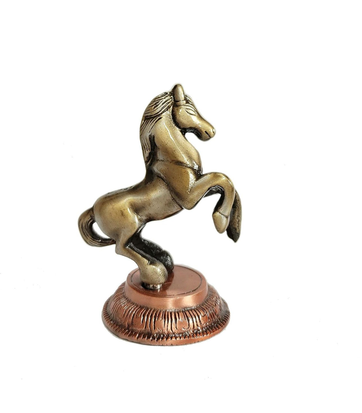 Metal Jumping Horse Statue in Munich