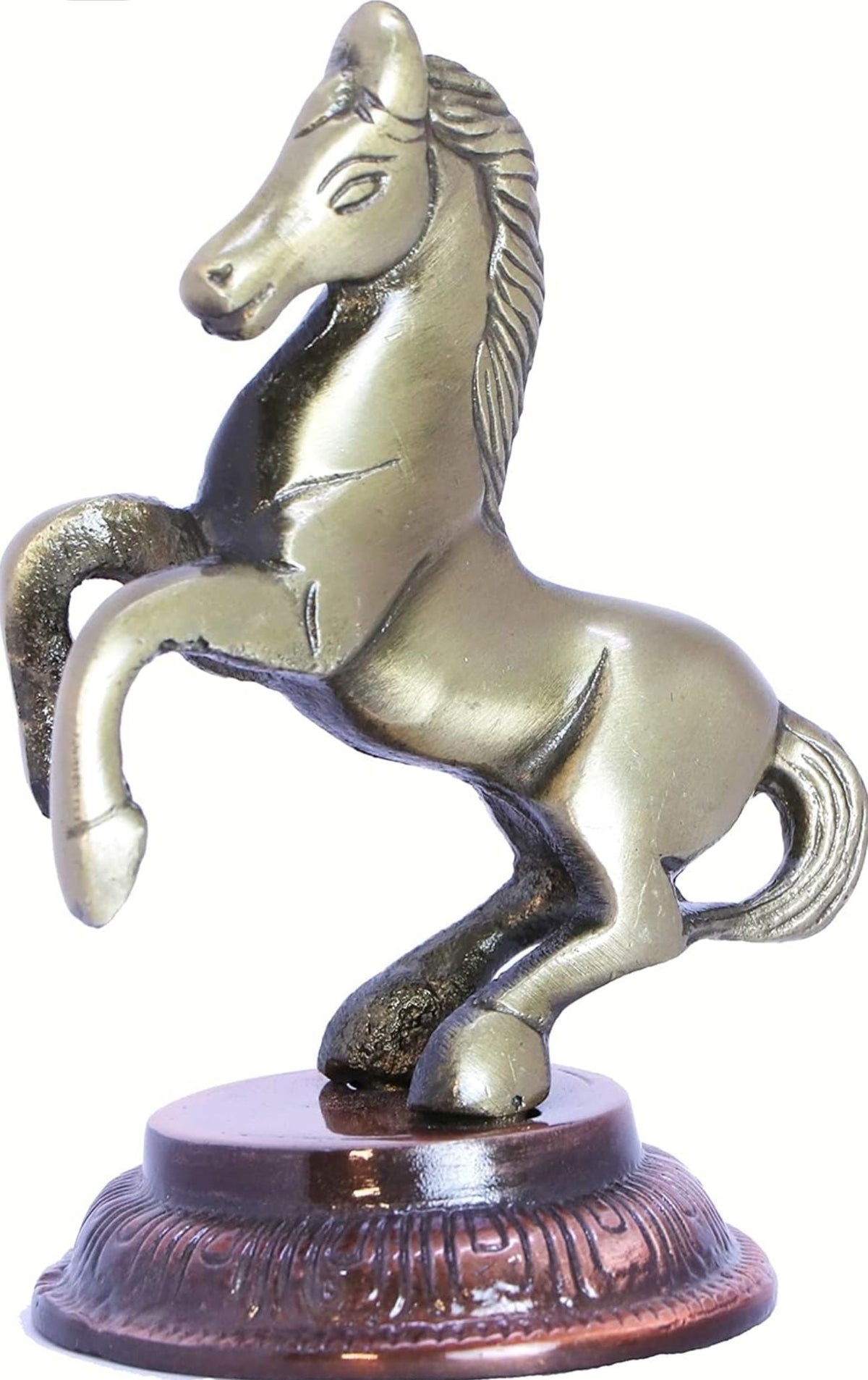 Metal Jumping Horse Statue in Munich