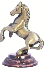 Metal Jumping Horse Statue in Munich