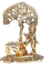 Home Decor & Gifts Metal Krishna With Cow in Munich