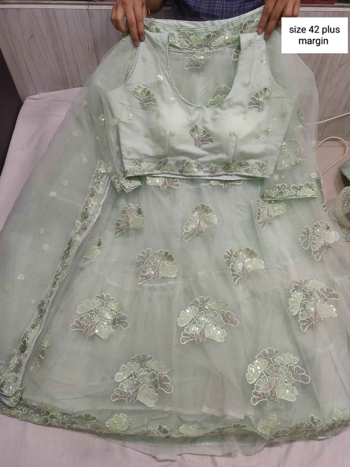 Embellished Stitched Lehenga Choli in Berlin