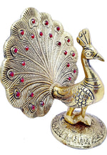 Peacock Metal Statue,Gold Plated Peacock Showpiece Idol for Home Decorative in Berlin