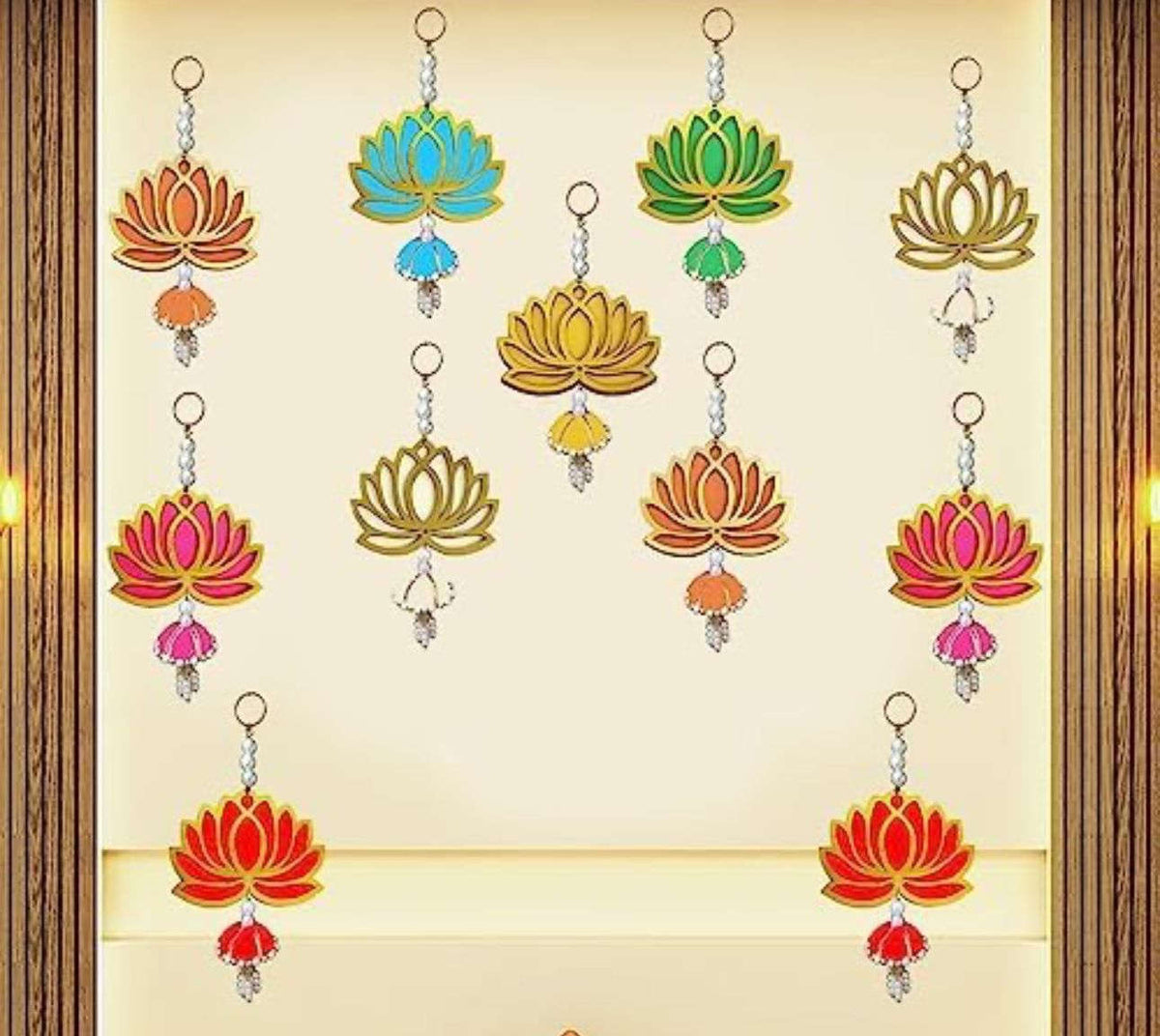 Lotus hangings for Decoration in Germany