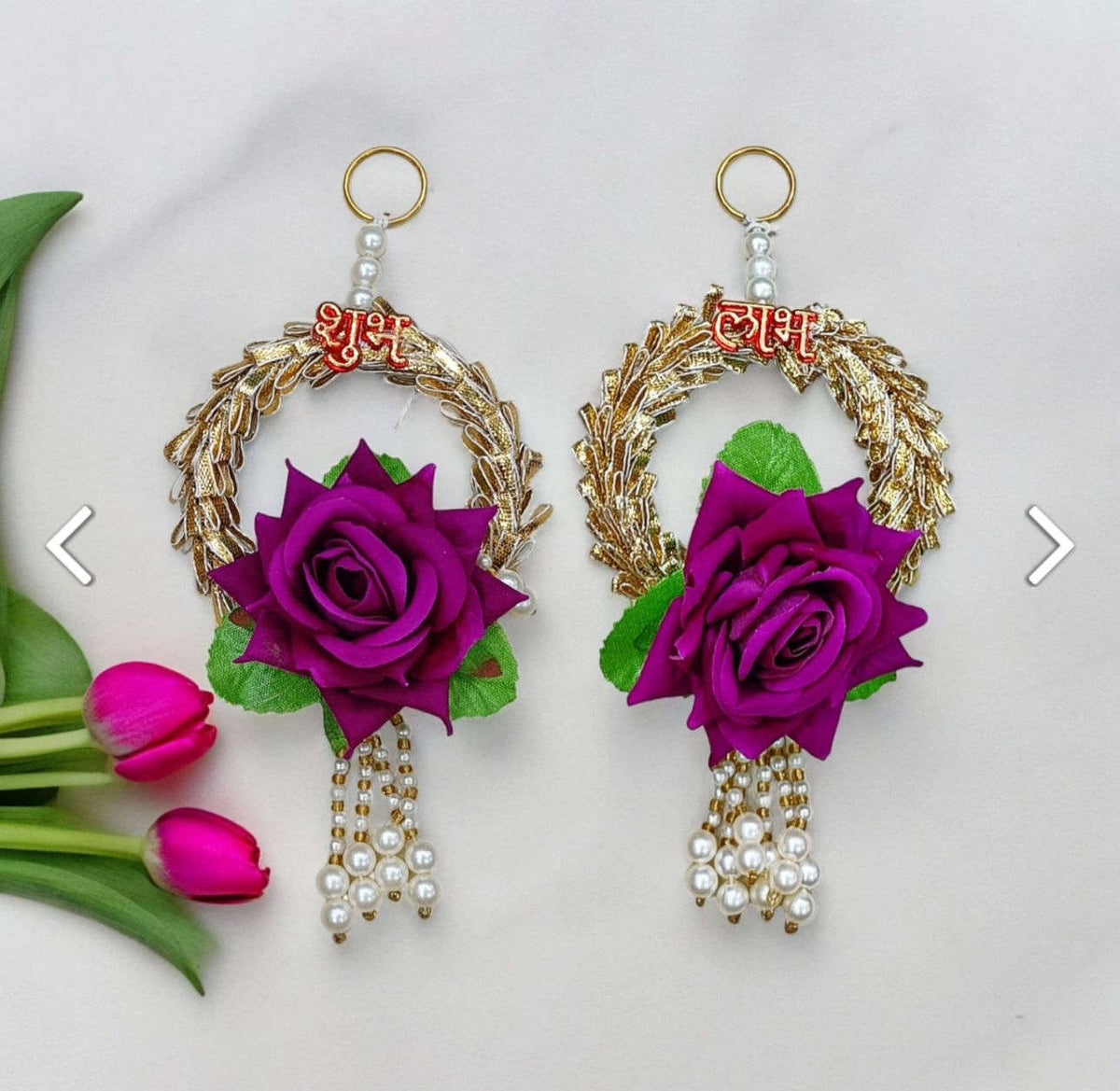 Golden Bangles Shubh Labh Decorative in Munich