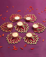 Decorative Diwali Diya  \ Lotus Tealight Candle Holder in Germany