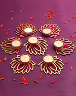 Decorative Diwali Diya  \ Lotus Tealight Candle Holder in Germany