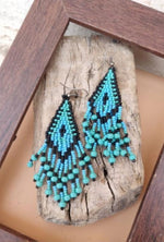 Designer Handcrafted Beaded Embroidery Earring in Germany