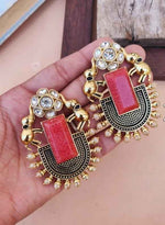 Antique Stone Studs Earrings in Germany