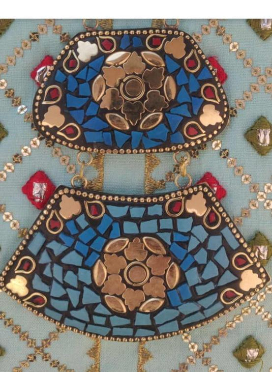 Afghani Tibetan Boho Designer Long Chain Laq Necklace in Germany