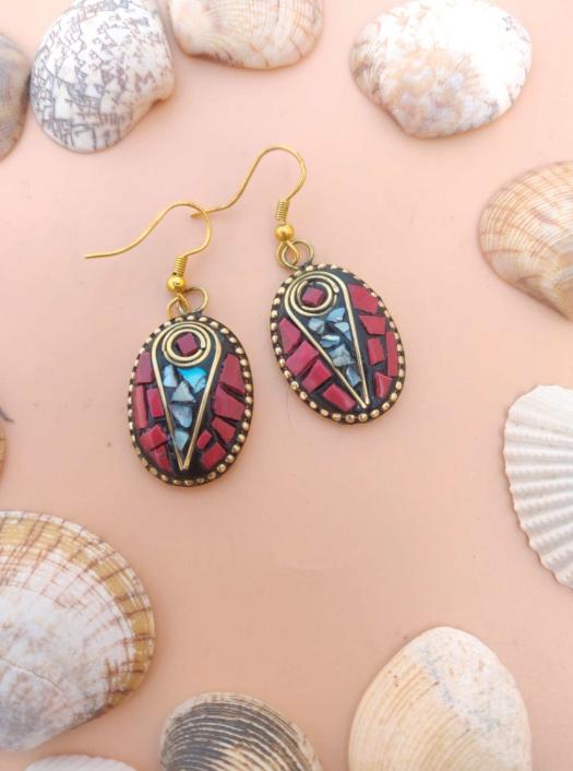 Laq Work Earrings in Germany