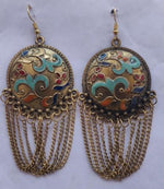 Oxidised Multicolored Earrings in Berlin