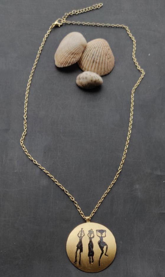 Brass Handmade Elegant Contemporary Deisgn Long Chain in Munich