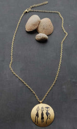 Brass Handmade Elegant Contemporary Deisgn Long Chain in Munich Namma Markt