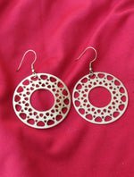 Women Filigree Short Drop Earrings in Berlin