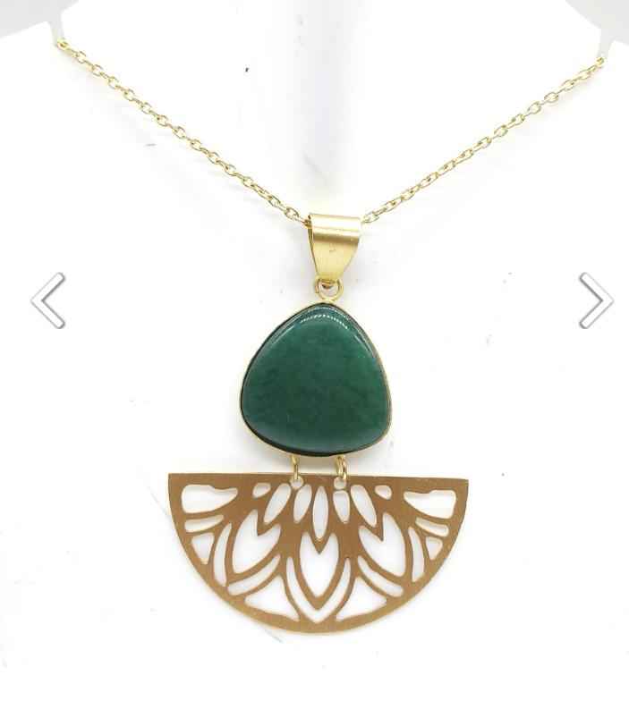 Brass Necklace in Munich
