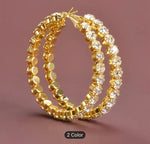 Trendy design Hoop Earrings For Women Golden in Munich
