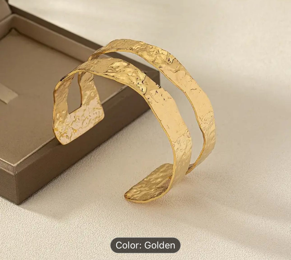 Golden Cuff Bracelet in Munich