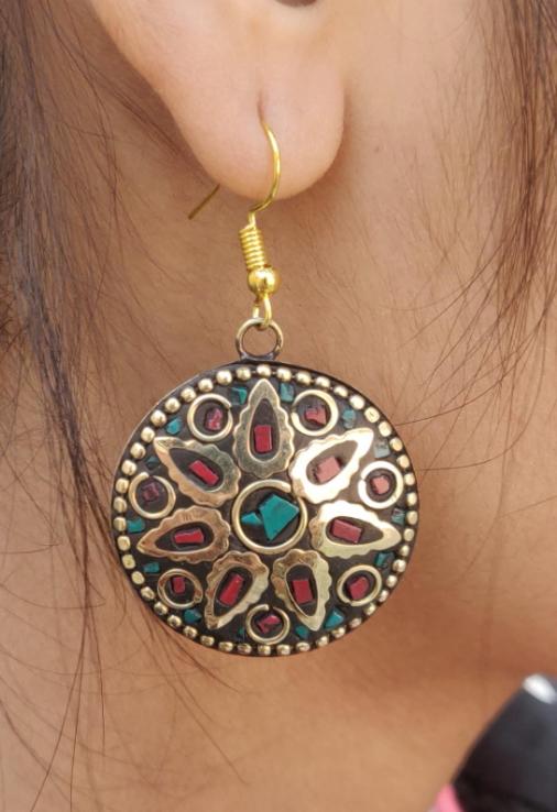 Metal Hook Earrings in Germany
