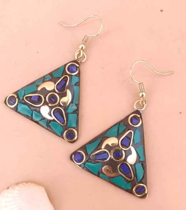 Charming Premium Quality Tibetan Laq Earrings in Berlin