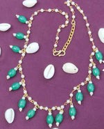Handmade Pearl Chain Tumbler Choker Necklace in Berlin