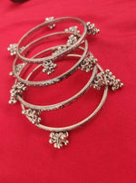 Oxidised Traditional Ethnic Brass Bangle With Ghunghroo in Berlin