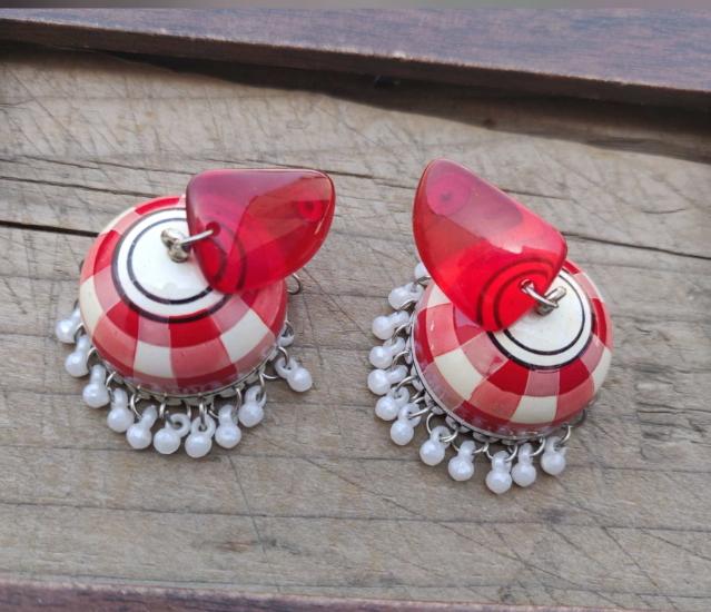 Indian Handpainted Earrings For Women in Germany