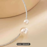 Open Collar Necklace Pearl Necklace in Munich