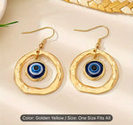 Blue Evil Eye Earrings in Berlin