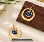 Blue Evil Eye Earrings in Berlin