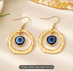 Blue Evil Eye Earrings in Berlin