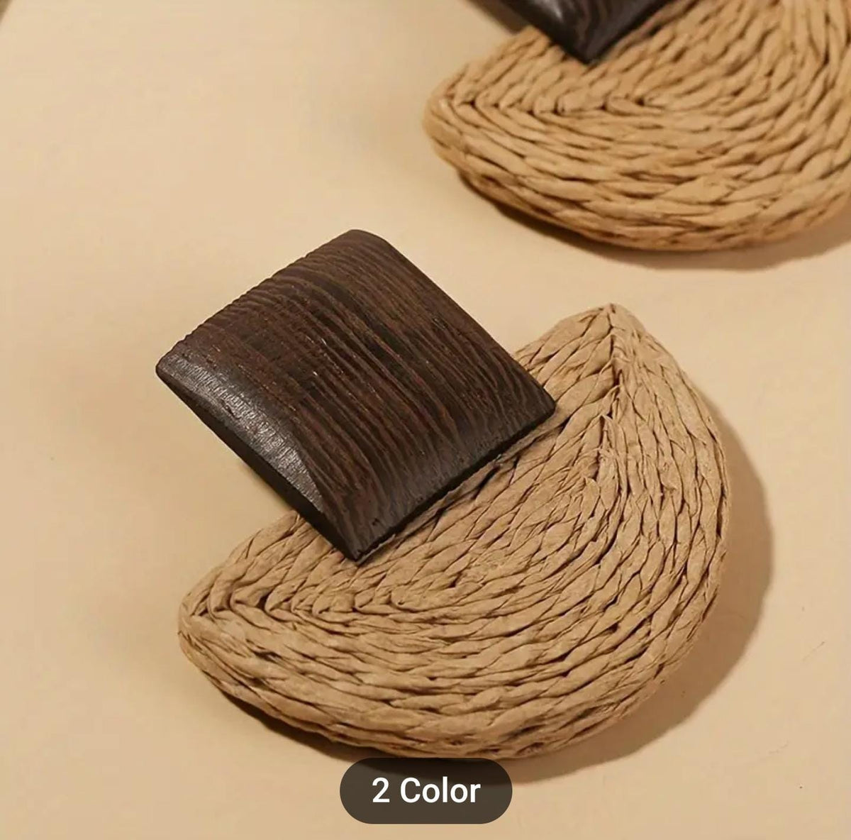 Rattan Dangle Earrings Bohemia Earrings in Munich