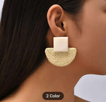 Rattan Dangle Earrings Bohemia Earrings in Berlin