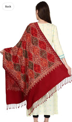 Kashmiri Stole for Women Aari Embroidery Matka Jaal in Germany
