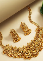 Gold-Plated Stone Studded & Beaded Jewellery Set in Germany