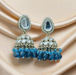 Silver Plated Alloy Jhumki Earring in Berlin