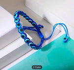 Handmade Blue Colour Thread With Silk Dori Evil Eye Bracelet in Berlin