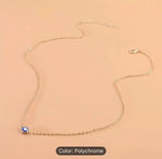 Elegant & stylish gold plated evil eye chain pendant for girls & women in Germany