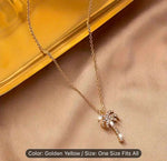 Palm Tree Pendant Necklace Gold plated chain in Berlin