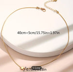 Elegant Gold-Plated Star Pendant Necklace in Germany