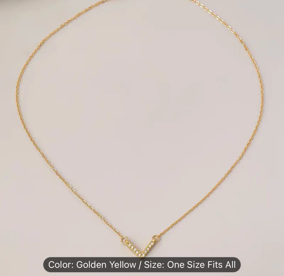 Rose Gold-Plated Cubic Zirconia-Studded Short Necklace in Germany