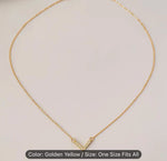 Rose Gold-Plated Cubic Zirconia-Studded Short Necklace in Germany